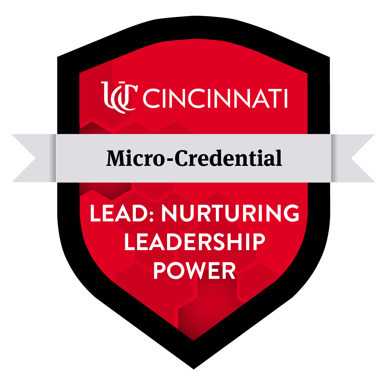 University of Cincinnati LEAD: Nurturing Leadership Power micro-credential.